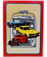 Hits From the past Jukebox Car Metal Sign - £15.69 GBP