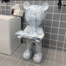 Tissue Holder with Tray | Bathroom Organizer  Decorative Bear Statue fo... - $499.00