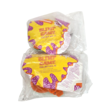 2 VINTAGE 1992 MCDONALD&#39;S HAPPY MEAL TOYS NICKELODEON BLIMP GAME NEW IN ... - $14.25