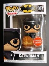 Catwoman with Pumpkin Gamestop Exclusive Halloween Batman Funko POP! #507 - $29.99