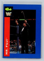 Mr. Fuji #47 1991 Classic WWF Superstars WWE - £1.56 GBP