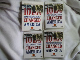 10 Days That Unexpectedly Changed America. 3 DVDs=7 hrs 40 mins. History. A&amp;E. - £7.84 GBP