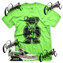 New Green TEDDY Sneaker T Shirt for Air Max 90 Ghost Green Duck Camo Neon  - £20.31 GBP+