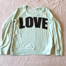 Victoria Secret Green Love Seatshirt Size XS - $14.99