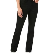 Free Assembly Women High-Rise Bootcut Black Stetch Denim Jeans Size 22 N... - £14.10 GBP