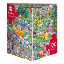 Heye Triangular Jigsaw Puzzle 1000pcs - Cycle Race - $60.91