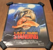 Vintage Last Man Standing 1988 Original Academy Video Movie Poster 24x36 CV - £14.78 GBP