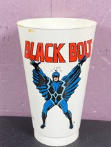 1975 Black Bolt Inhumans Slurpee Cup 7-11 Marvel Comics Stan Lee Jack Kirby - £7.74 GBP