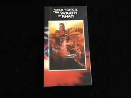 VHS Star Trek: The Wrath of Khan 1982 William Shatner, Leonard Nimroy - $10.00