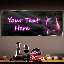 Personalized Violet Cat 3 Neon Sign 600mm X 250mm - £98.72 GBP+