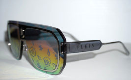 New Authentic Philipp Plein Adventure Mask SPP050 579L Sunglasses - £336.09 GBP