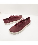 Crocs Womens Citilane 204884 Red Lace Up Casual Shoes Sneakers Size 10 - $26.09
