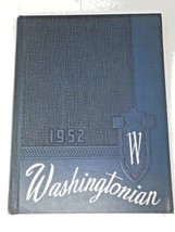 1952 Washington High School Yearbook Washington, MO Washingtonian - £14.16 GBP