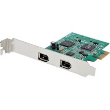 StarTech 2 Port 1394a PCIe Wire Card Adapter PEX1394A2V2 - £50.78 GBP