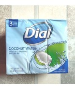 Dial Coconut Water 4 oz Soap Bars 1  Pack of 3 - £11.73 GBP