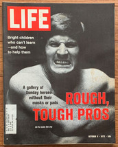 VTG Life Magazine: October 6 1972 - Bob Lilly Rough, Tough Pros - £8.03 GBP
