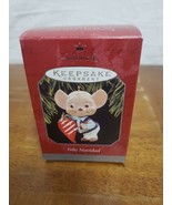 FELIZ NAVIDAD Christmas ornament Hallmark Mouse w/ Red Hot Chili Pepper ... - $8.56