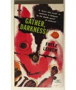 GATHER, DARKNESS! by Fritz Lieber, Jr. (1950) Berkley horror paperback - €12,83 EUR