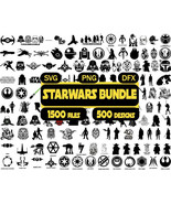 Star Wars Mega SVG Bundle 1500 Files 500 designs - $2.50