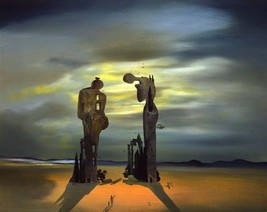 Salvador Dali Canvas, Archeological Reminiscence of Millet Angelus, Stre... - £46.99 GBP
