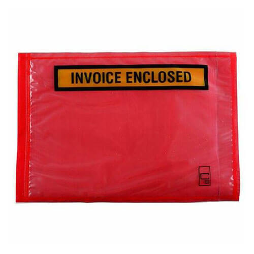 Cumberland Invoice Labelopes Red 1000pk - 165x115mm - $82.58