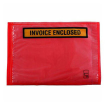 Cumberland Invoice Labelopes Red 1000pk - 165x115mm - $77.91