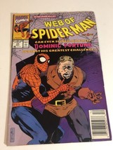 Web Of Spider-Man #71 Comic Book Dominic Fortune - £3.88 GBP