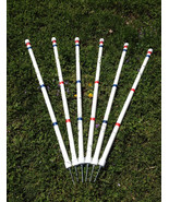 Dog Agility Equipment Stick in the Ground Weave Poles w/variable length ... - £38.53 GBP+