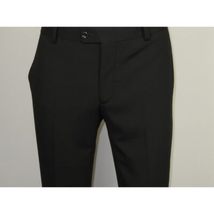 Men Suit BERLUSCONI Turkey Italian Wool 180's Double Breasted UGS94-08 Black image 11
