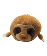 Fiesta Stuffed Animal 10&quot; Sloth Ralph Brown Plush Toy Super Soft Squeeza... - £7.49 GBP