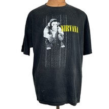 Nirvana Monkey Toy Print Grunge Band T-Shirt size XXL - £50.25 GBP