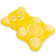 60&quot; Inflatable Gummy Bear Pool Float For Kids And Toddlers Pool Raft Cute Water  - £38.05 GBP