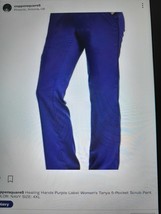 Healing Hands Purple Label Women&#39;s Tanya 5-Pocket Scrub Pant COLOR: NAVY... - $18.00