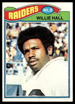 1977 Topps #198 Willie Hall EX-B110 - £15.82 GBP