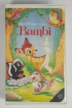 Bambi VHS Disney Black Diamond Red Signature Movie 942 - £5.41 GBP