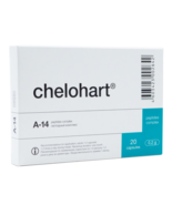 A-14 chelohart - Khavinson natural heart peptide 20 capsules - £43.15 GBP