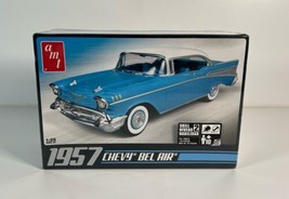 AMT 638/12 1957 CHEVY BEL AIR CLASSIC MODEL CAR KIT AMT638 NEW 57 SEALED... - $17.81