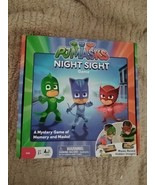 2016 PJ Masks Night Sight Board Game Mystery Memory Age 3+ EUC Complete - $219.80 MXN