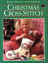 Better Homes and Gardens Christmas Cross Stitch Hardcover 1987 - $6.40