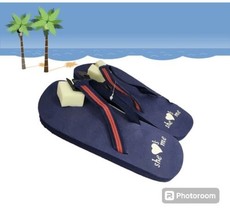 Loveprint Sandals Mens WEDDING Flip Flops M/L Size 12 Honeymoon Beach Sa... - £15.50 GBP