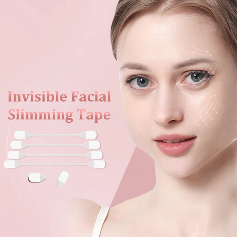 Invisible Facial Slimming Tape Wrinkle Removal Sticker Face Stickers Bk Eye Lift - £18.69 GBP