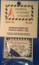 Scale Detail Accessories / Nitrous Oxide Kit - Purple Resin (ZEX) - $5.00