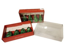 Christmas Tree Place Card Holders Pier 1 Imports Glass Table Markers 2pk... - $19.44