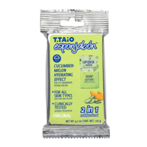 T.TAiO Esponjabon Exfoliante Con Pepino Melon - Melon Cucumber Soap Sponge - £4.37 GBP