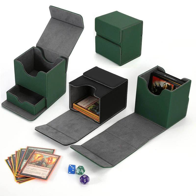 100+ Binder Dice Collector Container MTG YGO TCG Card Children Gathering Toy - $23.09