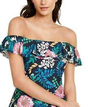 Tommy Hilfiger Womens Tankini Tops Floral Off-Shoulder Tankini, Size XS - £27.17 GBP