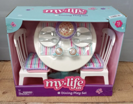 My Life As Dining Room Play Set for 18-inch Dolls, 15 Pieces - £22.95 GBP