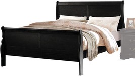 Eastern King Size Bed, Major-Q 90&quot; X 80&quot; X 47&quot;H Luxurious Modern Sophisticated - £471.59 GBP