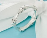 Size 9.5 Tiffany Signature X Ring Band in Sterling Silver Stacking Mens ... - £353.20 GBP