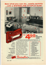 1959 Swingline Vintage Print Ad See What You Can Do With A Swingline Sta... - $14.45